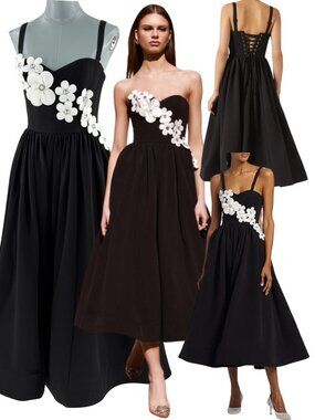 Bronx and Banco | Dresses | Nwt Bronx And Banco Saba Embroidered Mesh Midi  Dress | Poshmark